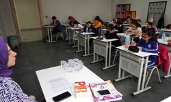 Erdem koleji öğrencileri uluslararası sınavda ter döktü