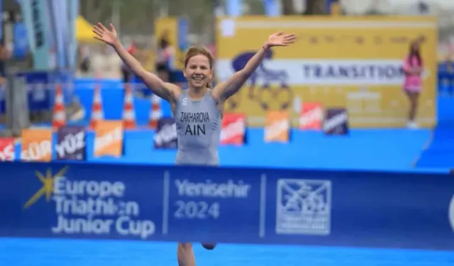 Mersin’de Avrupa Triatlon Genç Kadınlar ve Genç Erkekler Kupası yapıldı