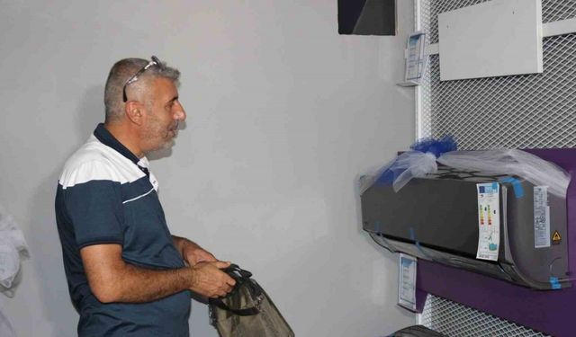 Diyarbakır’da yoğunluk yaşayan klima satıcıları çevre illerden teknik servis yardımı alıyor