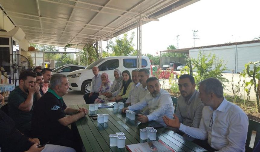 AK Parti Adana Milletvekili Tamer Dağlı’dan CANSA’ya ziyaret