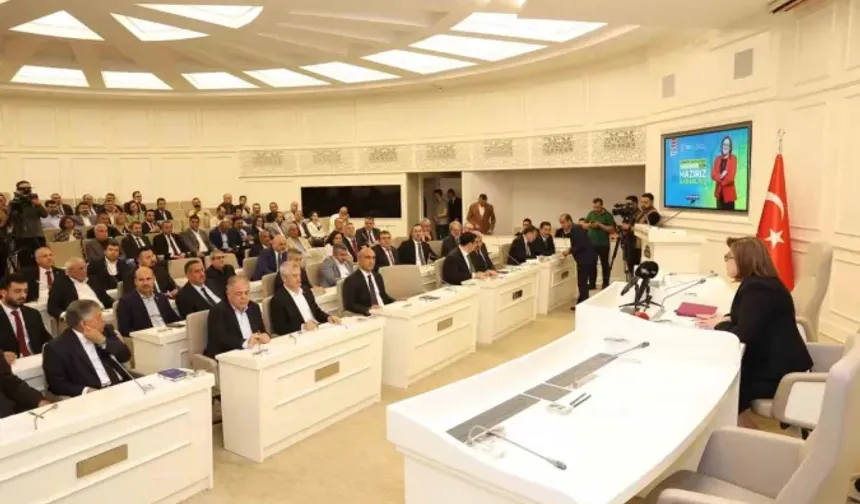 Gaziantep’te yeni dönemin ilk meclis toplantısı yapıldı