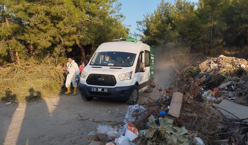 Mersin’de çöplükte bulunan cesedin elleri ve ayaklarının bağlı olduğu ortaya çıktı